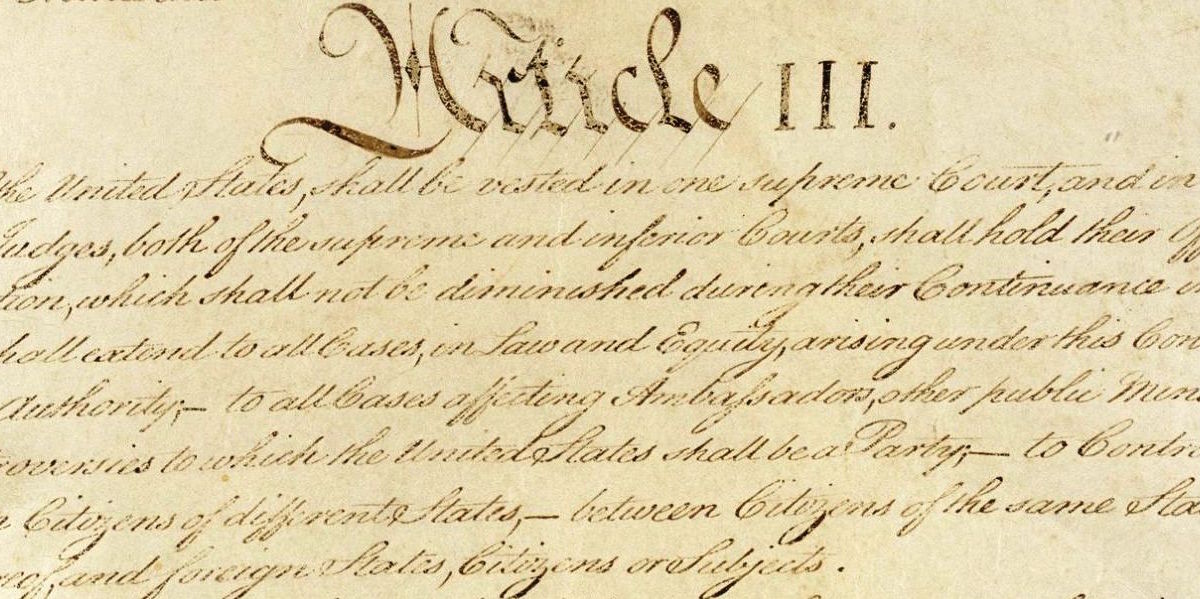 Article Review On The Constitution
