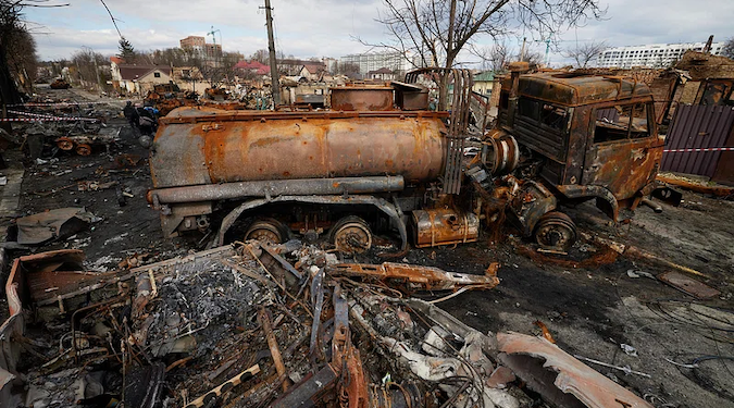 Environmental war crimes in Ukraine